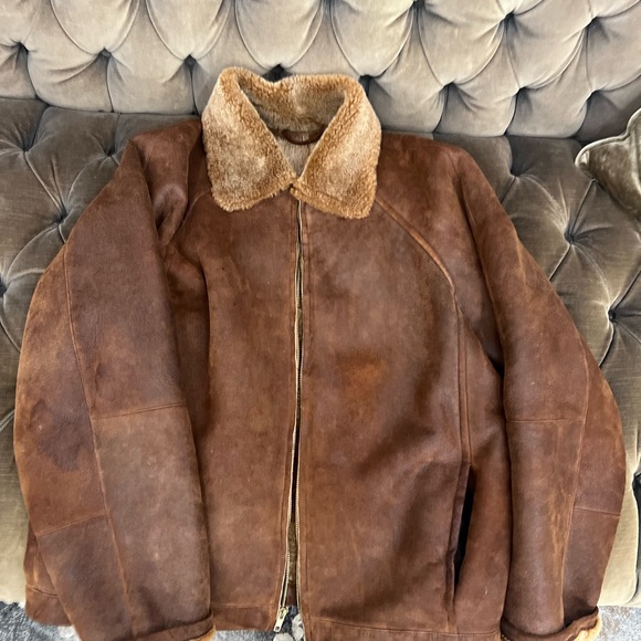 Aston New York 100% Genuine Shearling Leather Jacket - Picture 3 of 9